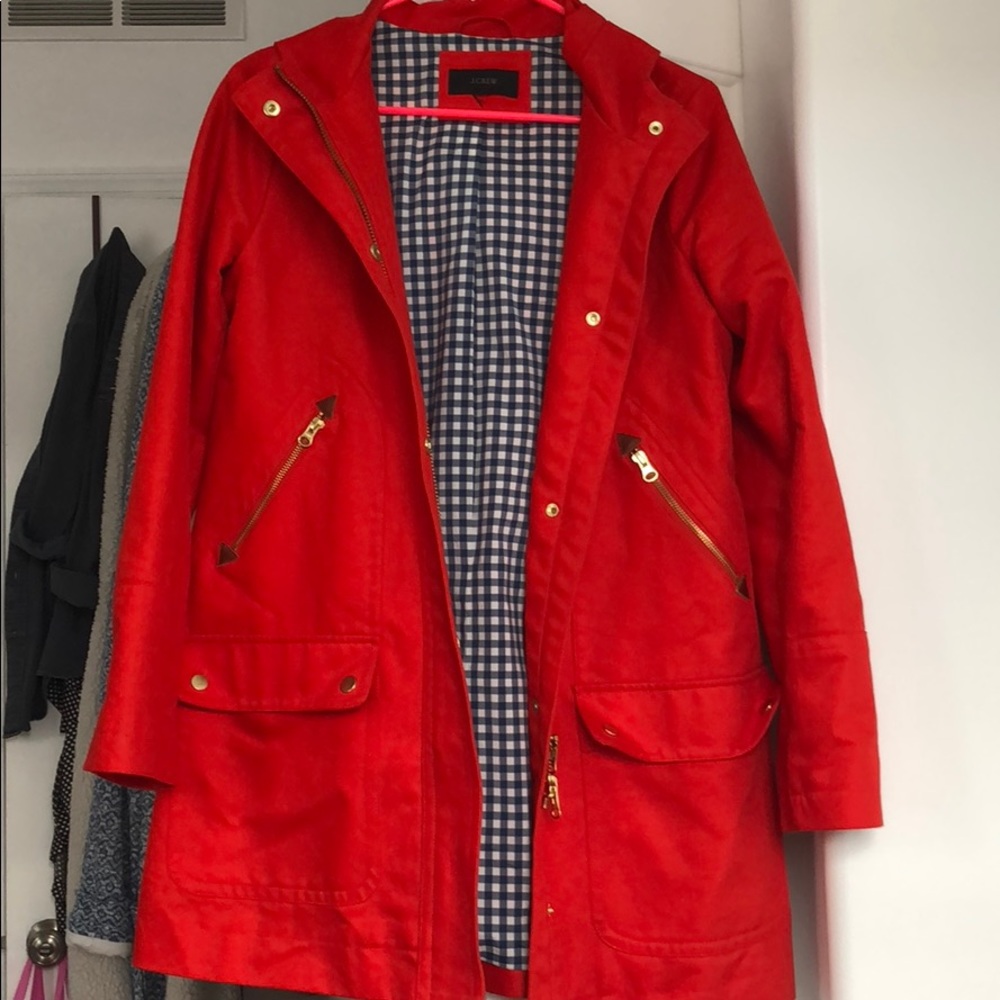 J. Crew red coat/jacket